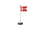 111390 Flag Dannebrog 15 cm i træ fra Speedtsberg - Tinashjem